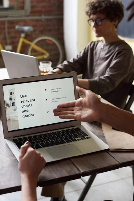 Website design featuring a web banner for order feedback on an online shopping center displayed on a computer screen